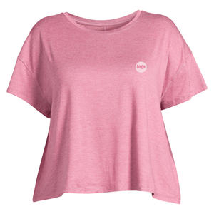 T-shirts d'été personnalisés d'usine OEM pour jeunes femmes T-shirts surdimensionnés imprimés décontractés de grande taille GSM couleur Bangladesh Logo - Product Image 1