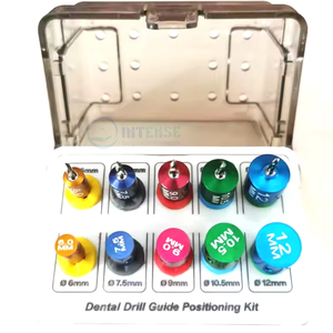 Intense Surgical Premium Stainless Steel <b>Electric</b> Dental Implant Guide Drill <b>Kit</b> Positioning Pins 10pcs Set 1 Year Warranty CE - Product Image 5