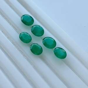 Piedra Preciosa de Esmeralda Zambiana de Alta Calidad de 2 Quilates, Esmeralda Natural de Corte Ovalado Suelta para Joyería Hecha a Mano, Proveedor Mayorista de Piedras Preciosas - Product Image 2