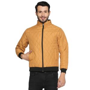 Transpirable Hombres Mejor diseño Chaqueta acolchada de peso pesado Color sólido Cremallera Estilo Hombres Chaquetas acolchadas - Product Image 1