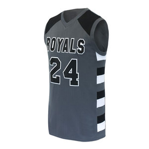 Ensemble de maillots de basket-ball personnalisés de haute qualité 2026, uniformes d'équipe pour hommes, 100% polyester, style Lakers, maillot et short de basket-ball - Product Image 2
