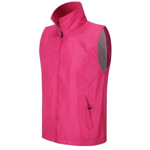 Chaleco sin Mangas de Poliéster con Logotipo Personalizado al por Mayor, Chaqueta sin Mangas Informal y Cómoda con Bolsillos - Product Image 1