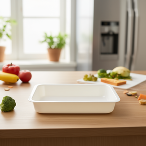 Recipiente para Alimentos de Melamina (35x25x8cm) Blanco 906 - Product Image 3