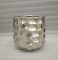 Vase à fleurs de luxe moderne et élégant de qualité supérieure, nouveau design martelé, pour la décoration de la maison, les fêtes dans le salon et les cadeaux