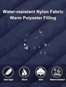 Nouvelle veste matelassée en toile sans manches unisexe d'hiver personnalisée OEM pour l'extérieur, imperméable, respirante, coupe-vent, logo frontal - Product Image 5