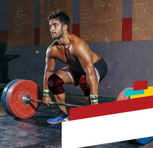 ผ้าพันเข่าแบบหนา น้ำหนักเบา ระบายอากาศได้ดี ผลิตจากผ้าฝ้าย สำหรับยกน้ำหนัก รองรับข้อต่อ เป็นมิตรกับสิ่งแวดล้อม ใช้ได้ทั้งชายและหญิง ขายดี - Product Image 6