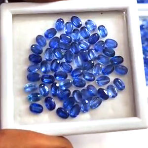 491ชิ้นของ kyanite สีฟ้าธรรมชาติ5x3มม. 6x4มม. 7x5มม. 290 CTS Lot iroc ขายคุณภาพสูงตัดเรา $290สำหรับทุกคน - Product Image 5