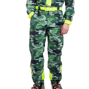 Combinaison de ski une pièce de haute qualité unisexe pour snowboard, patinage, randonnée, escalade, course de ski, respirante, Polartec, imperméable, imprimée - Product Image 4