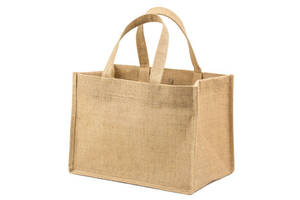 Multi-Color <b>Jute</b> Reusable Eco-friendly Tote <b>Bag</b> with Customizable Logo Printed Zipper Closure for Convenient <b>Shopping</b> - Product Image 4