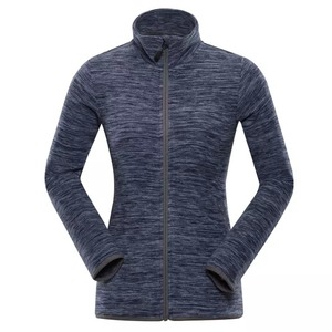 Survêtement de Sport personnalisé, noir uni, manches longues, vêtements d'entraînement, Zip, pull, chemise de gymnastique pour femmes - Product Image 5