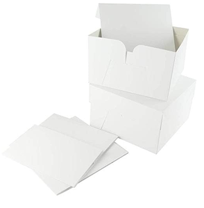3 Ply <b>White</b> Mailer <b>Box</b> 6 x 5 x 2 Inch Lightweight Durable Shipping Packaging Storage <b>Gift</b> <b>Box</b> for Small Products - Product Image 6