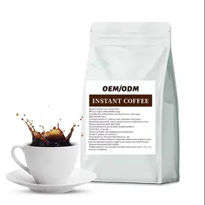 OEM Wholesale Custom popular instant coffee bulk high quality 3 in 1 Instant coffee powder
