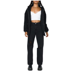 Womens hoodies & <b>sweatshirts</b> pullover custom cotton 100% <b>ladies</b> manufacturing company hoodies oversize anti shrink hoodie women - Product Image 6