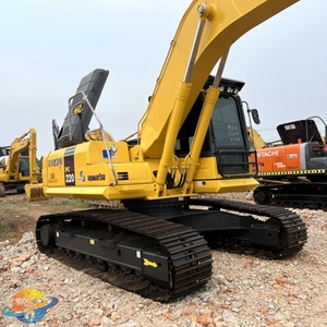 Mini-excavatrice sur chenilles Komatsu PC220-8 d'occasion de haute qualité, marque importée, bonne qualité, prix bas, moteur, boîte de vitesses, cœur - Product Image 6