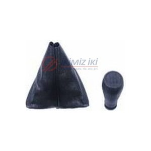 Parafix Car Gear <b>Shift</b> <b>Knob</b> with Gaiter Compatible with Fiorino Bipper and Nemo (Old Model) - Product Image 1