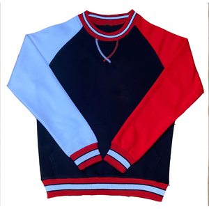 Sweat-shirt unisexe à col rond personnalisé pour l'hiver, Black Lives Matter, logo en chenille OEM, lavage à l'acide, broderie 3D, détails côtelés - Product Image 1