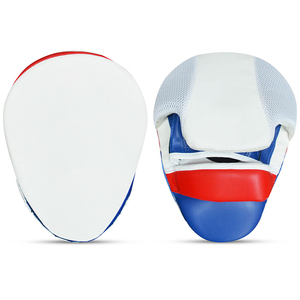Service OEM Tapis de mitaines de mise au point pour la boxe MMA Coussinets d'entraînement en cuir Coussinets de frappe incurvés pour l'entraînement MMA - Product Image 3