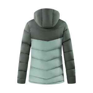 2025 personalizar lona teñida poliéster algodón relleno Puffer chaqueta invierno para hombres y mujeres - Product Image 2