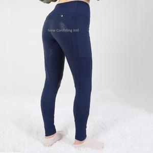 Vêtements d'équitation tendance Leggings de cheval de qualité supérieure Culotte d'équitation élégante Collants d'équitation personnalisés avec poches pour téléphone - Product Image 6