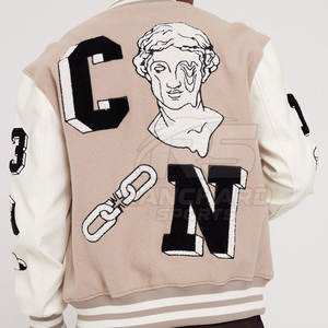 แจ็คเก็ตเลตเตอร์แมนสำหรับผู้ชาย ผ้าพรีเมียม ทนทาน สัมผัสนุ่ม มีตัวเลือกสีที่ไม่ซ้ำใคร - Product Image 4