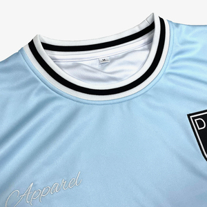 Camiseta de fútbol Retro Vintage personalizada para hombre, camisa de tela de poliéster 100%, diseño de patrón de impresión por sublimación de corte automatizado para - Product Image 5