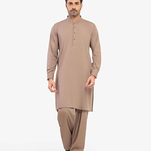Salwar Kameez pakistanais élégant pour hommes, tenue islamique traditionnelle pour mariage, prière de l'Aïd, tenue décontractée et formelle - Product Image 1