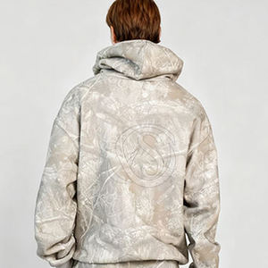 Conjunto Deportivo de Invierno para Hombre, con Capucha, Estampado de Camuflaje, Personalizable con Logotipo, de Alta Calidad y Estilo - Product Image 3