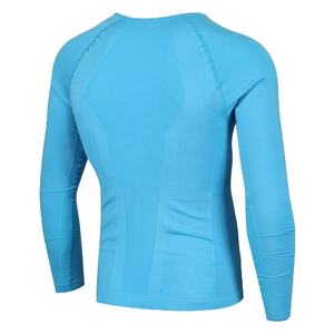 Camiseta de Compresión de Manga Larga para Hombre - Secado Rápido, Transpirable, Antiarrugas, Antipilling, Tejido de Jersey de Spandex/Poliéster - Product Image 4