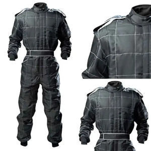 Traje de carreras de kart de alta calidad de doble capa-Traje de karting al por mayor Logotipo personalizado Carreras transpirables cómodas - Product Image 4