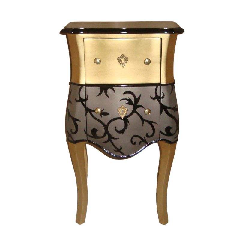 ดำ + ทอง + เงิน