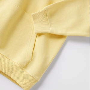 เสื้อฮู้ดสวมหัวโอเวอร์ไซส์สำหรับเด็กผู้ชายเสื้อฮู้ดแบบสวมศีรษะอบอุ่นระบายอากาศได้และน้ำหนักเบาเหมาะสำหรับสภาพอากาศหนาวเย็นบริการ OEM สีทึบ - Product Image 6