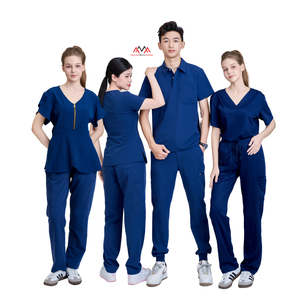 Nursing hospital Modern stylish <b>sets</b> medical scrubs uniform beauty salon work clothes clinic healthcare <b>linen</b> - Product Image 1