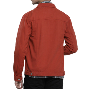 Veste en toile personnalisée pour homme avec bouton utilitaire en tissu de qualité supérieure pour vêtements de travail décontractés et mode extérieure élégante - Product Image 2