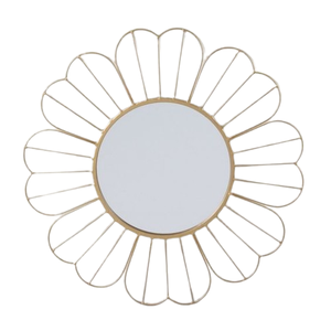 Espejo de metal para sala de maquillaje, nuevo espejo de metal para sala de maquillaje, nuevo aspecto, superventas, alta calidad, venta al por mayor, forma redonda, acabado en color dorado - Product Image 4