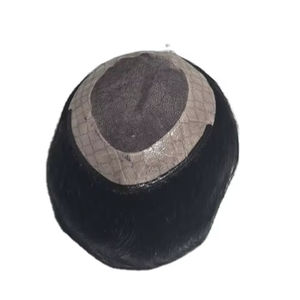 Taz Hair BD, Sistema Capilar Masculino con Peluca de Cabello Humano Remy Indio Estilo Yaki, Trama Única para Encaje - Product Image 4