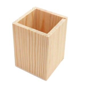 Porte-stylo de stockage de bureau et de salle de classe en gros porte-stylo en bois de bambou de haute qualité pour la décoration de bureau - Product Image 5
