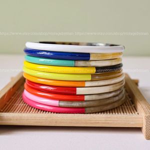 Bracelet en corne de STYLE fait à la main fabricant bracelet en corne naturelle pour la fête de mariage femme fille utiliser bracelet en corne très - Product Image 3