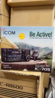 Radio para Vehículo ICOM IC705 HF 440mhz, Transceptor Portátil con Sistema de Muestreo Directo, Receptores y Transmisores de RF Compactos y Ligeros