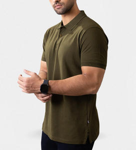 T-shirts personnalisés pour hommes en gros, 100 % coton/polyester, jersey à manches courtes, grande taille, personnalisés, respirants pour l'été - Product Image 3