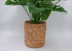 Venta al por mayor Yute Jardín Maceta Cesta Ratán Cesta Almacenamiento Macetas Maceta - Product Image 2