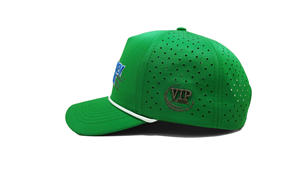 Casquettes de chapeaux de camionneurs de sport structurés à 5 panneaux de haute qualité avec trous perforés Logo de broderie personnalisé Style Hip Hop avec corde - Product Image 4