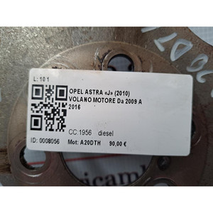 FLYWHEEL Astra J FLYING A20DTH diesel 1956 (09>) - Product Image 2
