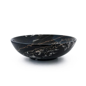 Décoration intérieure moderne de luxe Bol en marbre de qualité supérieure Fabriqué à la main Pièce maîtresse de service de fruits en pierre naturelle élégante - Product Image 2