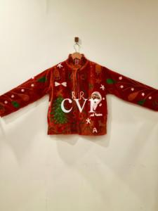 Veste en velours brodée à la main, col mandarin, manches longues, motif de Noël, taille plus, blouson pour femme, hiver - Product Image 2