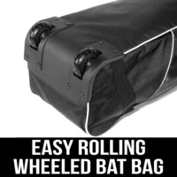 Sac à roulettes pour baseball et softball, tendance, durable, écologique, imperméable, réduction de la charge, fermeture éclair, personnalisable, 4 crics, multi-poches