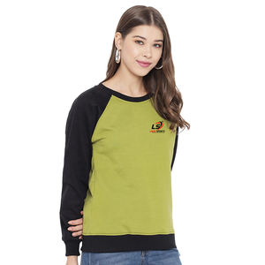 Prix d'usine populaire grande taille sweats pour femmes facile à sécher couleur personnalisée PULLOVER Sport Style coupe parfaite tricoté hiver - Product Image 3