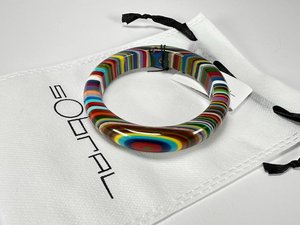 กำไลเรซินแฟชั่นพร้อมประกายหลากสีเครื่องประดับทำมือทันสมัย - Product Image 3