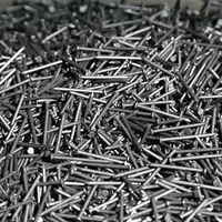 Vente en gros usine Clou standard GI en acier au carbone, clou à maçonnerie, à double tête, à tige spirale, à tige lisse, clou norme DIN