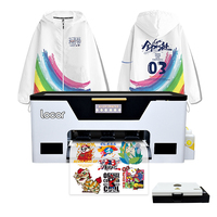 Prix le moins cher imprimante de film PET T-shirts à tête unique XP600 imprimante A3/A4 DTF machine d'impression avec four