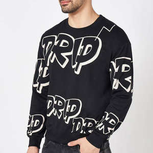 Sweat-shirt d'hiver brodé à épaules tombantes avec logo personnalisé unisexe à prix raisonnable et design personnalisé à vendre - Product Image 4